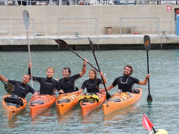 Nautica: 16 miglia in kayak per arrivare al salone nautico di Genova