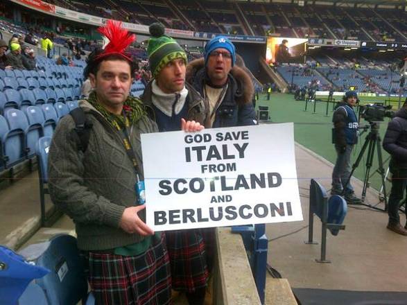 'Dio ci salvi da Scozia e Berlusconi'