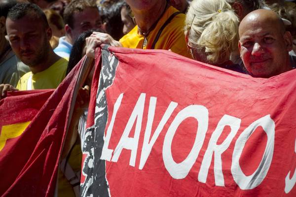 Lavoro: Ue, Italia prima per 'sfiduciati' che non lo cercano