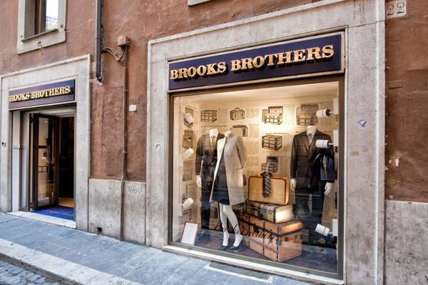 La boutique storica di Brooks Brothers a Manhattan sulla 44ma