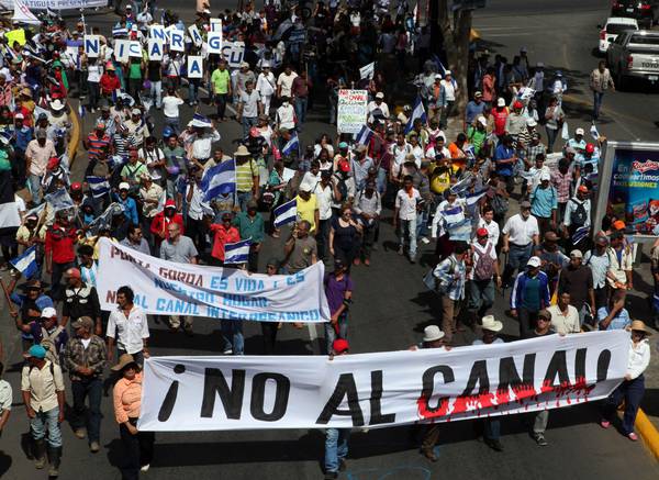 Nicaragua: al via tra proteste mega-canale interoceanico