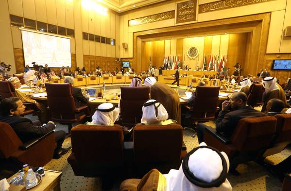 La riunione della Lega Araba al Cairo
