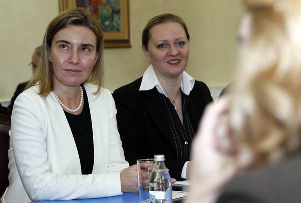 Federica Mogherini, High Representative of the European Union for Foreign Affairs and Security Policy in Belgrade