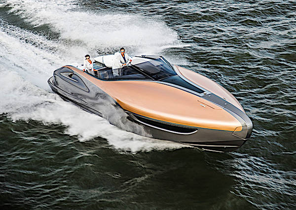 Dalla strada al mare, ecco il concept Lexus Sport Yacht
