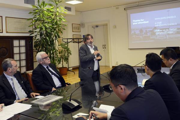 Porti: delegazione cinese visita lo scalo di Trieste