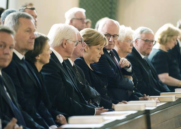 Commemoration for late former German Chancellor Helmut Kohl in Berlin