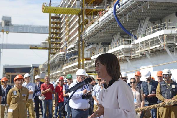 Fincantieri: Serracchiani, per nave Msc grazie a lavoratori