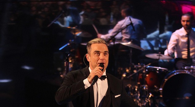Rai: Robbie Williams ospite di 'Che tempo che fa' di Fabio Fazio