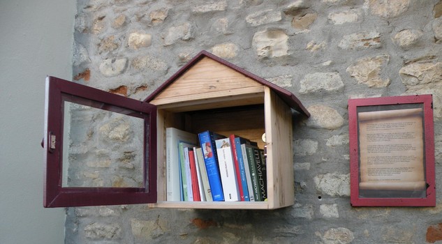 Una 'libreria di strada' vicino alla casa di Machiavelli