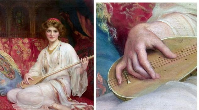 'Alma-Tadema e i pittori dell'800 inglese. Collezione Perez Simon'. Al Chiostro del Bramante a Roma. La danseuse