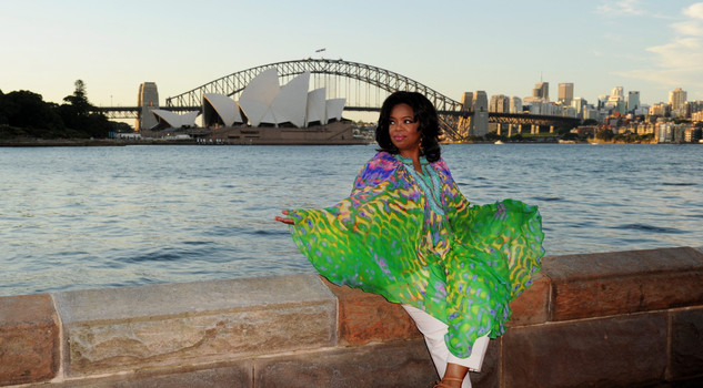 Oprah Winfrey a Sydney, l'11 dicembre 2010