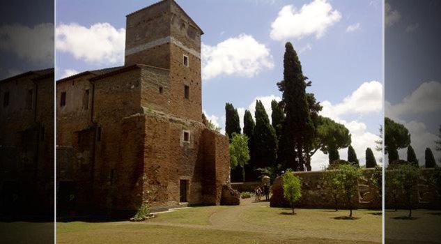 Il giardino dei monaci olivetani a S. Maria Nova sull'Appia Antica