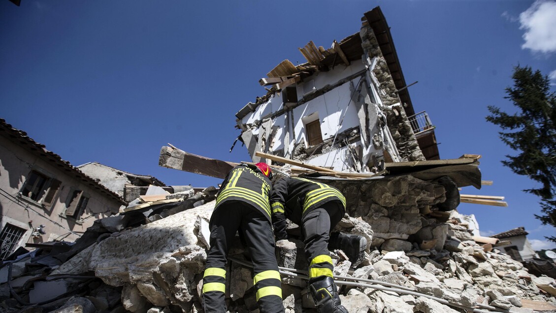 Rieti earthquake, Civil Defence : provisional toll 241 dead