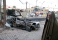 car bomb attack at the Al-ameen district northeast of Baghdad © 