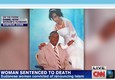 Meriam Yahia Ibrahim la donna sudanese incinta condannata a morte per apostasia in una foto divulgata dalla CNN e BBC.Meriam 