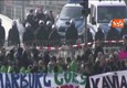 A Francoforte la guerriglia di Blockupy contro la Bce © Ansa