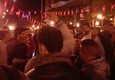 A Tunisi la gente in piazza contro l'Isis © ANSA