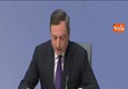 Draghi contestato durante conferenza Bce © Ansa