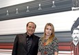 Calcio: Milan; Berlusconi a S.Siro con figlia Barbara © 