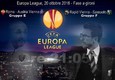 Europa League, Roma e Sassuolo alle 21:05 (ANSA)