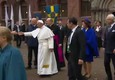 Il Papa con i reali di Svezia © ANSA