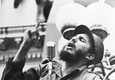Fidel Castro dopo la caduta del regime di Batista nel 1959 © Ansa