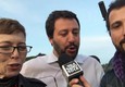 Matteo Salvini e Irene Pivetti cantano Mila e Shiro al Karaoke Rock Bike © Ansa