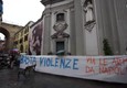 A Napoli striscione contro violenze al rione Sanita' © ANSA