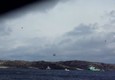 Un video amatoriale dell'elicottero caduto in Norvegia © ANSA