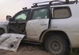Il veicolo del militare USA ucciso in Iraq © ANSA