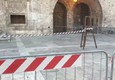 Ascoli, transennato il Palazzo dei Capitani del Popolo © ANSA