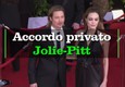 Accordo privato Jolie-Pitt su divorzio © ANSA