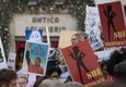 Trump: marcia di protesta delle donne contro neo presidente a Roma © 