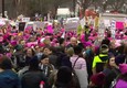 Donne in marcia contro Trump © ANSA