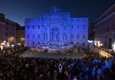 Da Trevi a piazza Navona, sei fontane di Roma si vestono di blu © Ansa