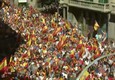 Catalogna: oltre un milione alla marcia unionista © ANSA