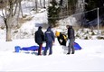 Quattro morti sotto cascata ghiaccio a Gressoney-Saint-Jean © ANSA