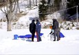 Quattro morti per cascata ghiaccio, il luogo della tragedia © ANSA