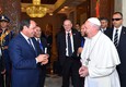 Papa Francesco con il presidente Al Sisi © 