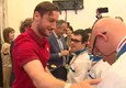 Totti e Cabrini premiano azzurri Fisdir campioni del mondo © ANSA