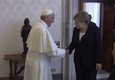 Papa vede Merkel, no muri, preoccupa Trump su clima © ANSA