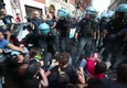 Polizia allontana attivisti casa da via di Ripetta a Roma © ANSA