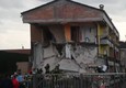 Crolla una palazzina a Rescaldina, nel Milanese © ANSA