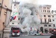 Bus in fiamme a Roma © ANSA