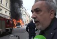 Bus in fiamme, un passeggero: 'La gente non voleva scendere' © ANSA