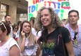 Roma Pride, Martina e Cirinna' sfilano insieme al corteo © ANSA