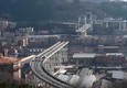 Ponte Genova, continuano i lavori propedeutici allo smontaggio © ANSA