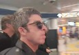 Primo Maggio: Noel Gallagher sbarca all'aeroporto di Fiumicino © ANSA