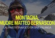 Montagna, muore l'alpinista Matteo Bernasconi © ANSA