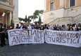 Fase 3, in Campidoglio proteste guide turistiche: 'Governo aiuti i lavoratori' © ANSA
